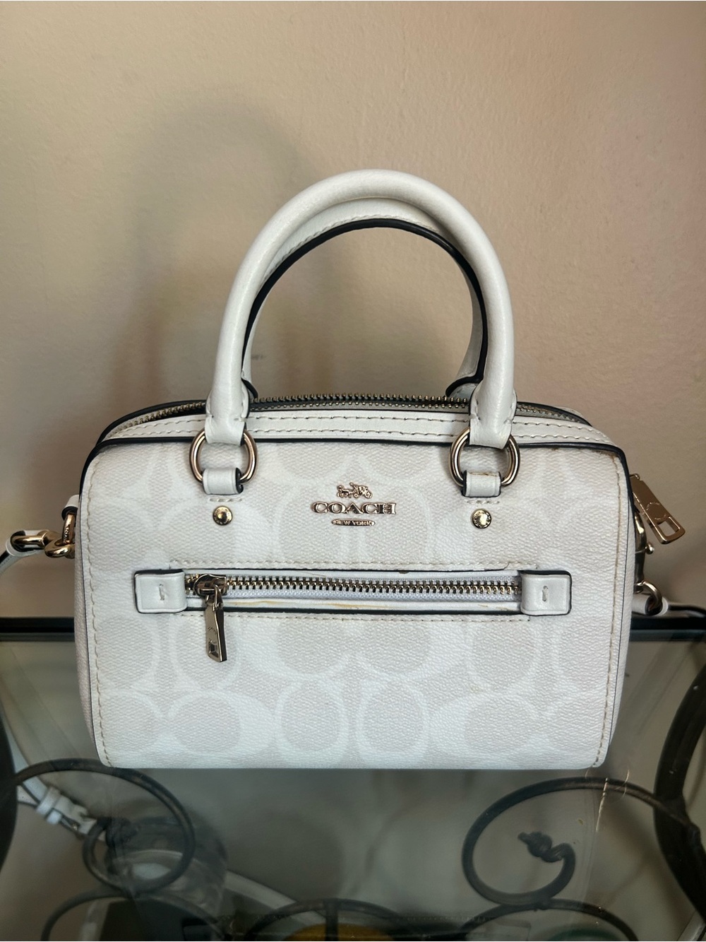 COACH Signature Rowan Mini Satchel